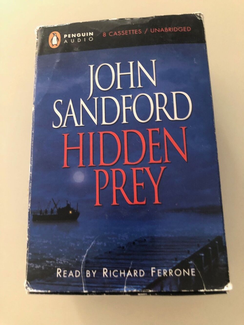 John Sandford Hidden Prey Audiobook Cassettes
